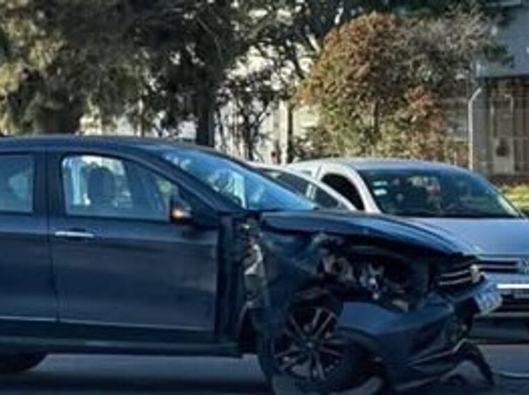 Cuatro heridos tras un choque en cadena en Mar del Plata