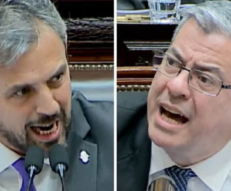 Germán Martínez y Martín Menem protagonizaron un cruce en Diputados