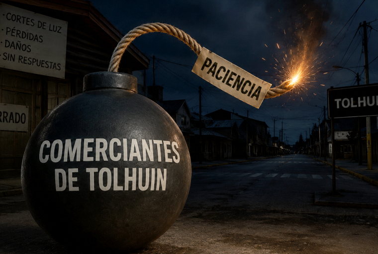Los cortes de energía, agotan la paciencia de los comerciantes